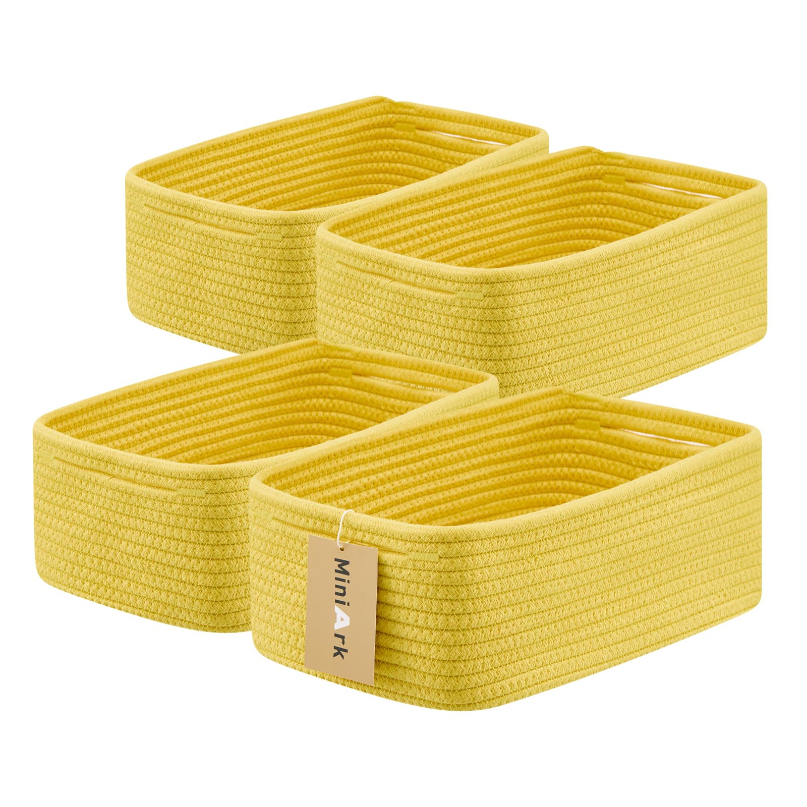 MiniArk compact-size basket keeps cosmetics and keys neatly organized.