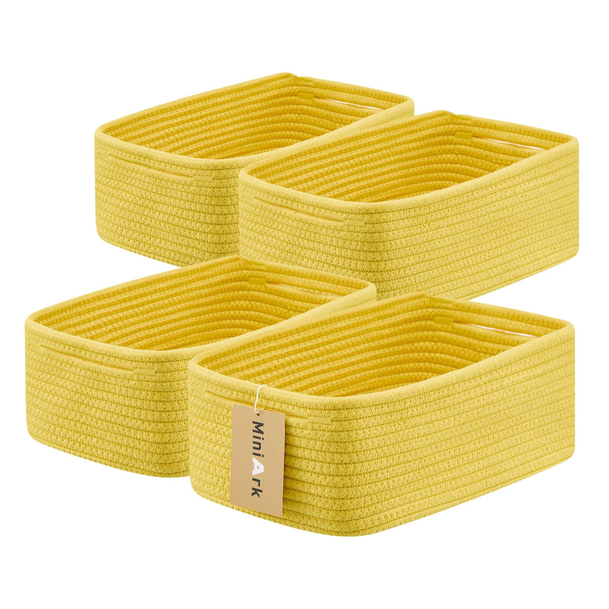 MiniArk compact-size basket keeps cosmetics and keys neatly organized.