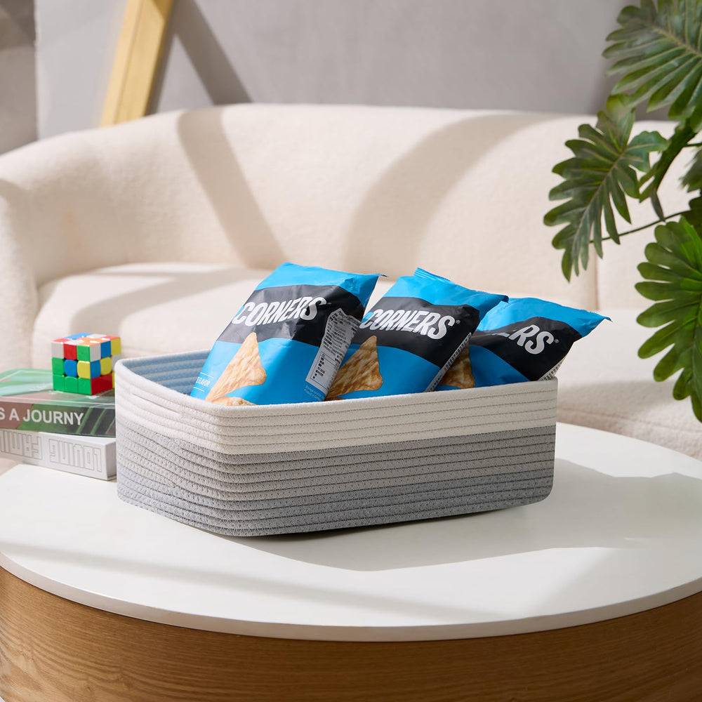 MiniArk cube-closet setup with towels neatly stored inside shallow bins for closet organization.