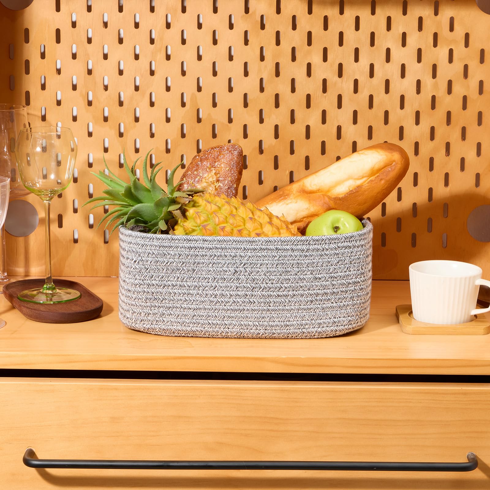 MiniArk desk and closet organizers keep essentials neatly within reach.