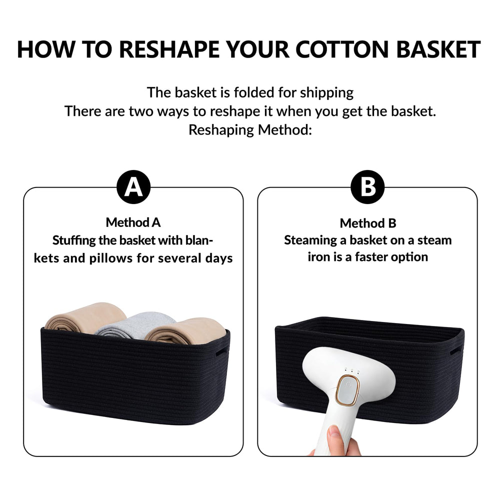 MiniArk drawer shelf organization black—versatile bins for towels and toys.