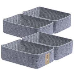 MiniArk large shallow baskets folded for compact storage.