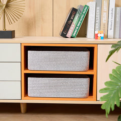 MiniArk large shallow baskets nursery-safe design for baby spaces.