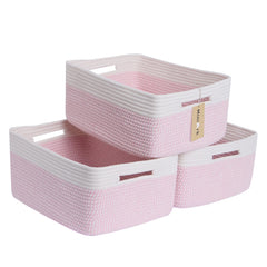 MiniArk large storage basket on a shelf for closet organization and easy access