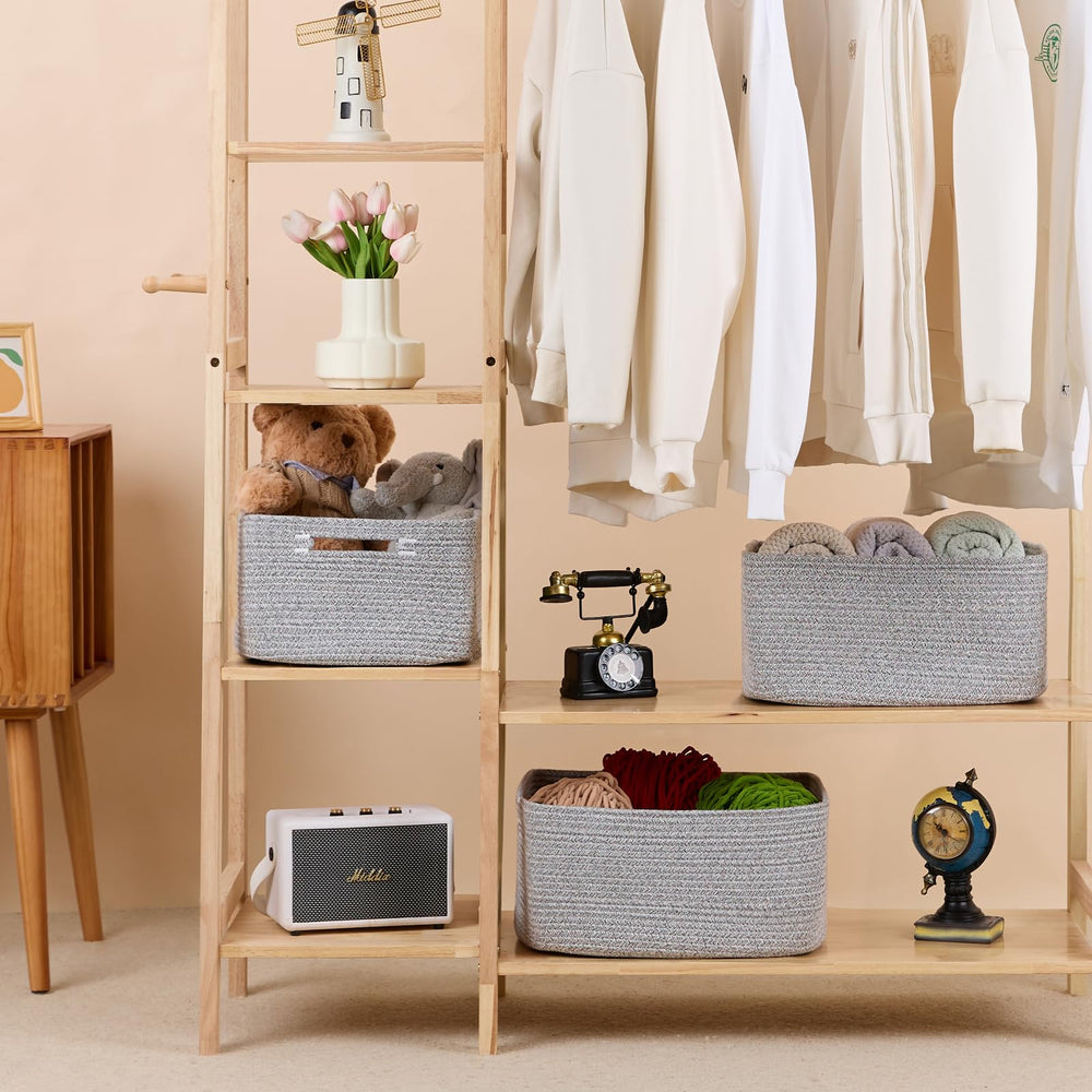 MiniArk large storage baskets minimalist design adds chic texture to any closet