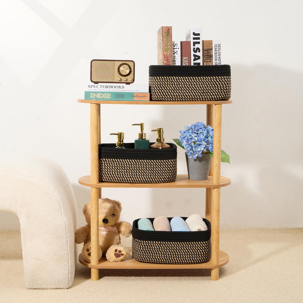 MiniArk nursery and playroom-safe baskets with no odor and soft corners for baby areas.