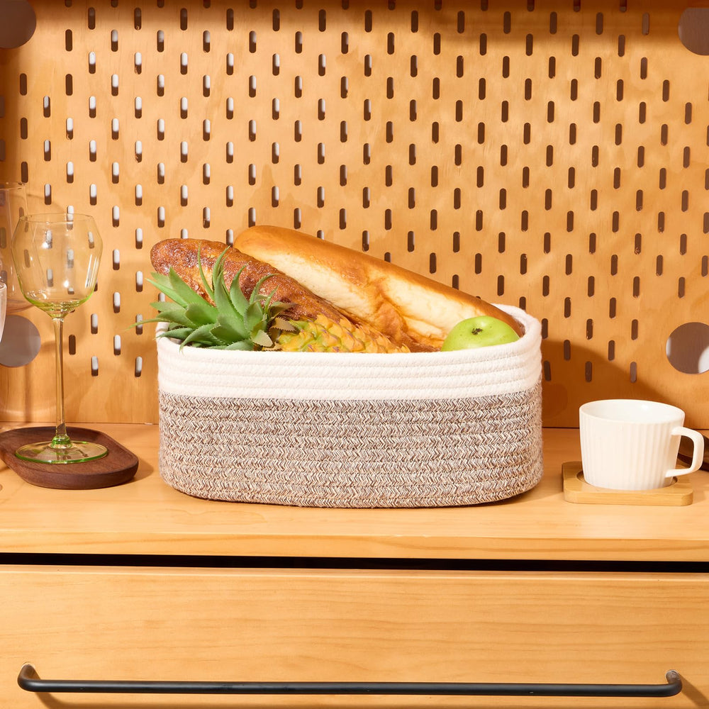 MiniArk small storage basket easy shaping demonstrates quick restoration after folding.
