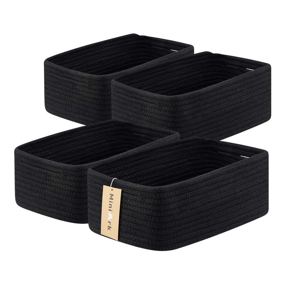 MiniArk small storage basket front view showing compact size for cosmetics and keys
