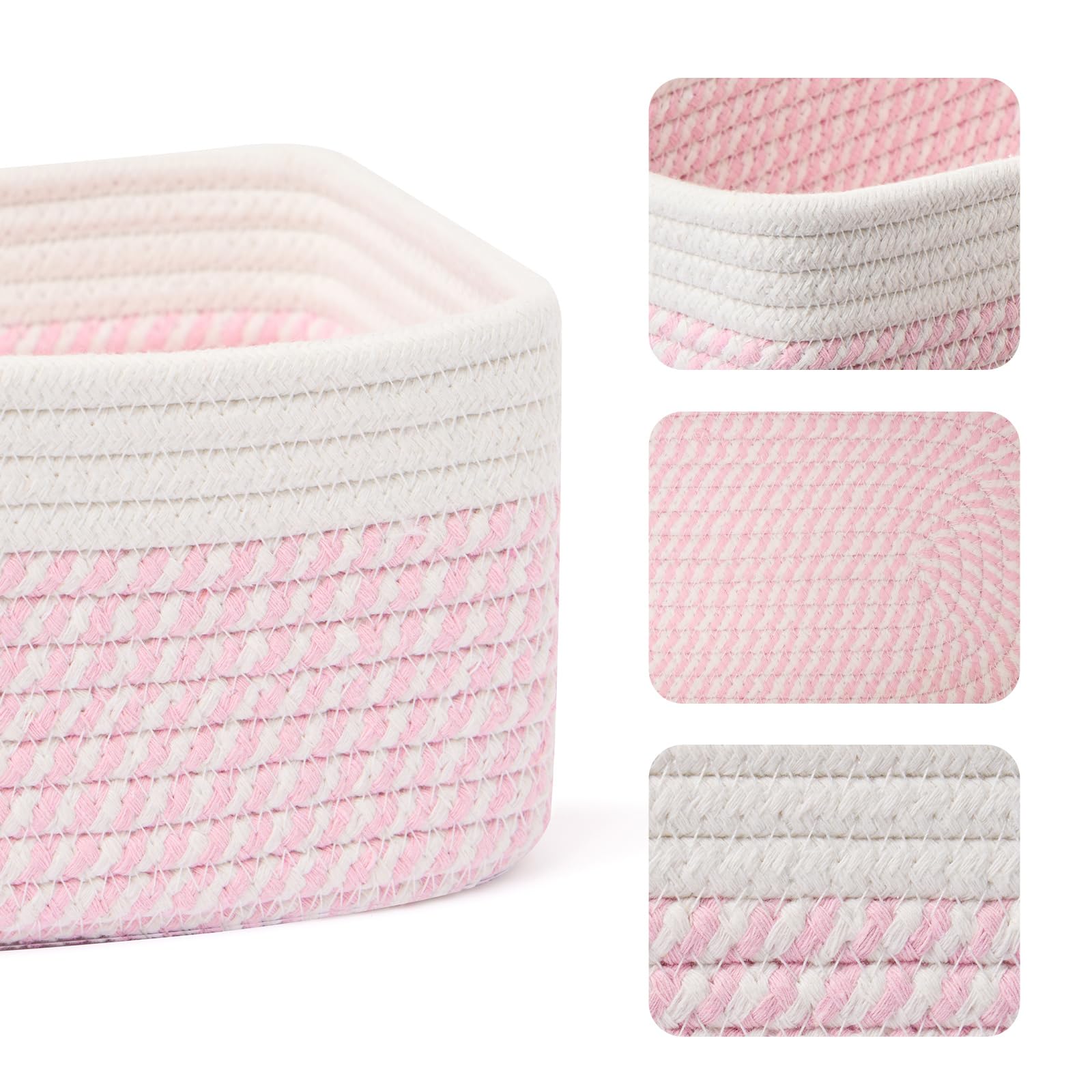 MiniArk small storage baskets 3-pack arranged for tidy office or drawer organization