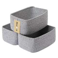 MiniArk small storage baskets with compact drawer organization for cosmetics and keys.