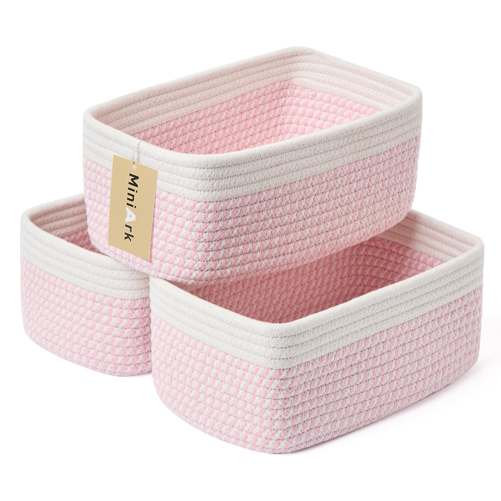 MiniArk small storage baskets compact-size for cosmetics and jewelry organization