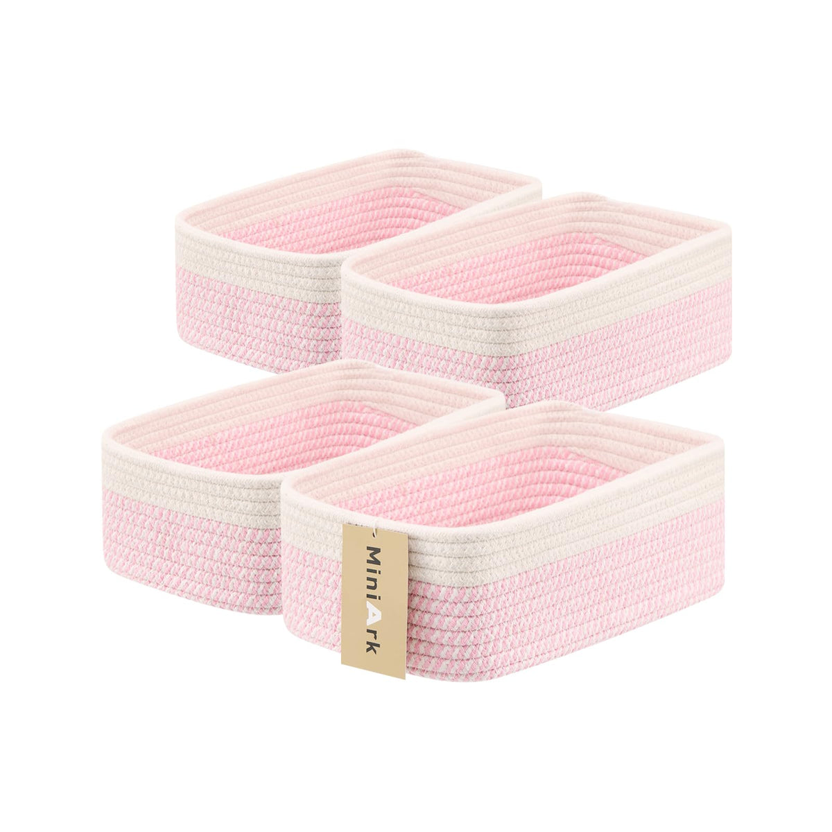 MiniArk small storage basket compact size shown on a desktop for neat organization