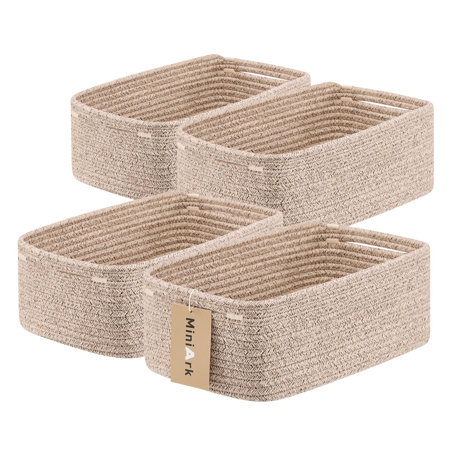 MiniArk small storage baskets in compact size for neat cosmetics organization.
