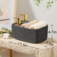 MiniArk small storage baskets nursery-use showing soft, baby-safe materials.