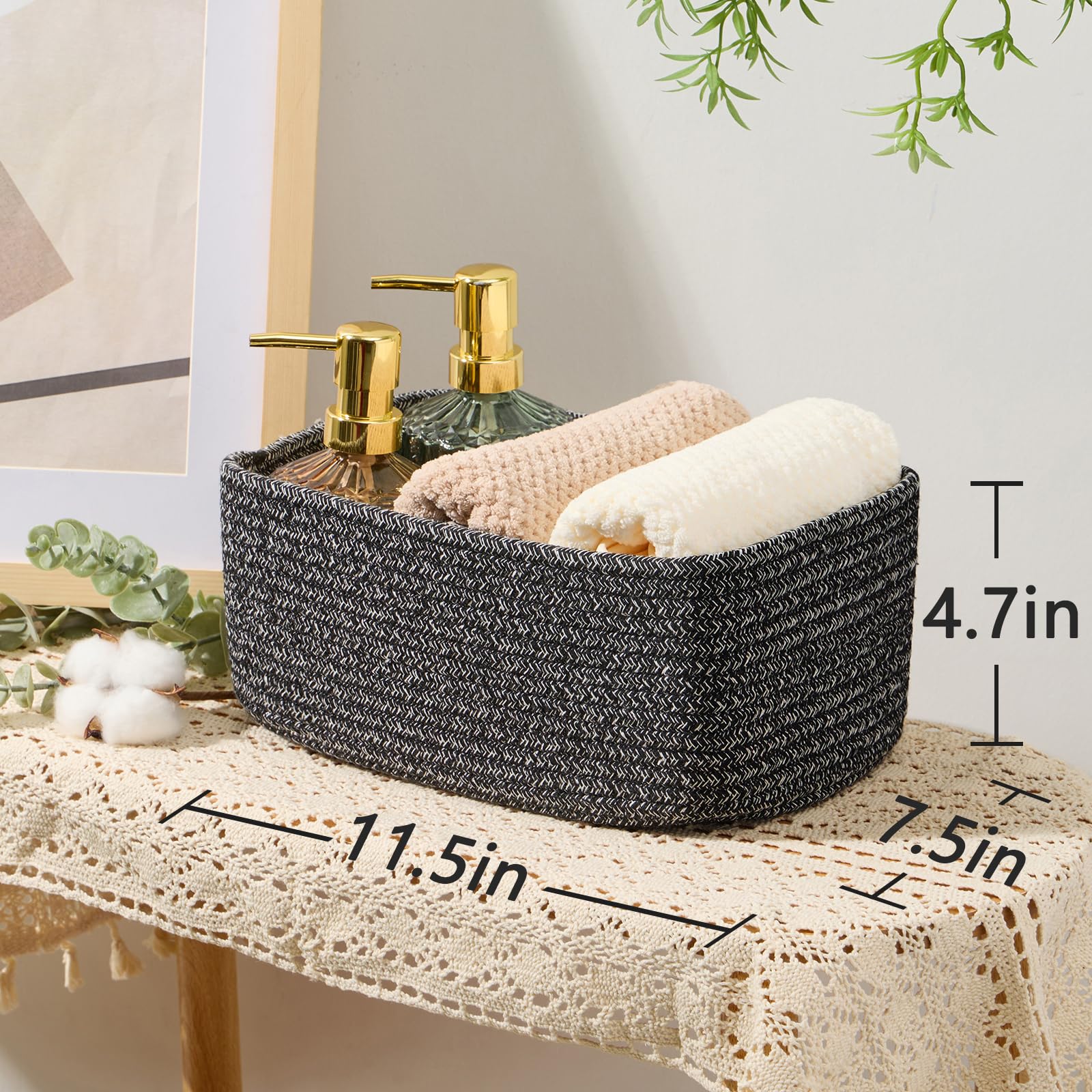 MiniArk decorative baskets add warmth and texture to living spaces.
