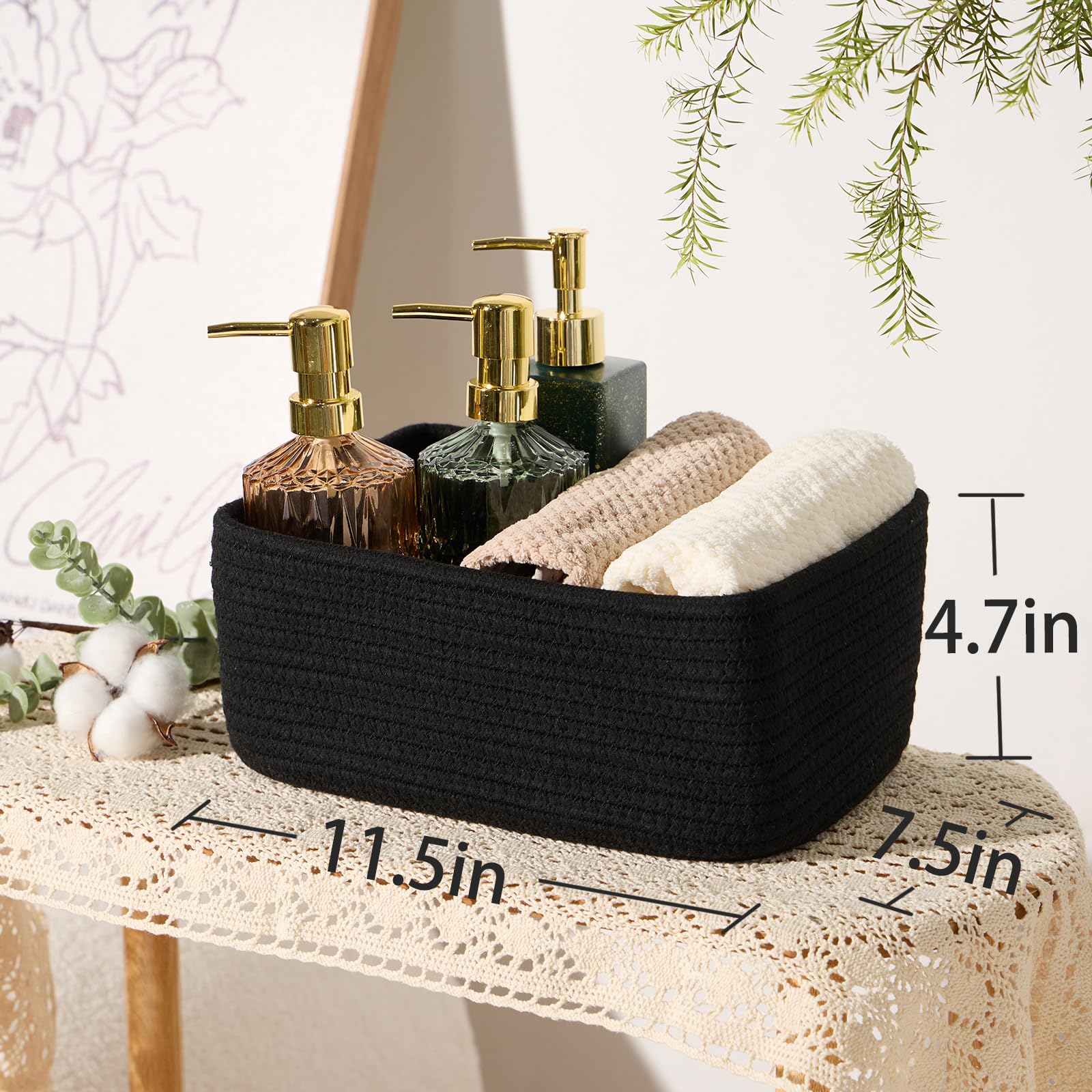 MiniArk small storage baskets nursery-baby-safe design with no odor for a gentle nursery.