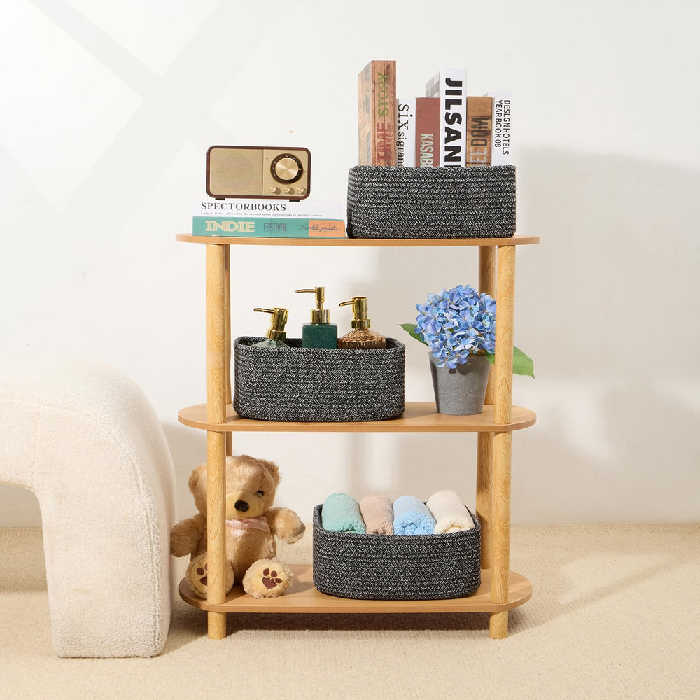 MiniArk 4-pack fits closets, desks, shelves for versatile storage.