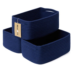 MiniArk small storage baskets on a shelf keeping items organized and accessible.