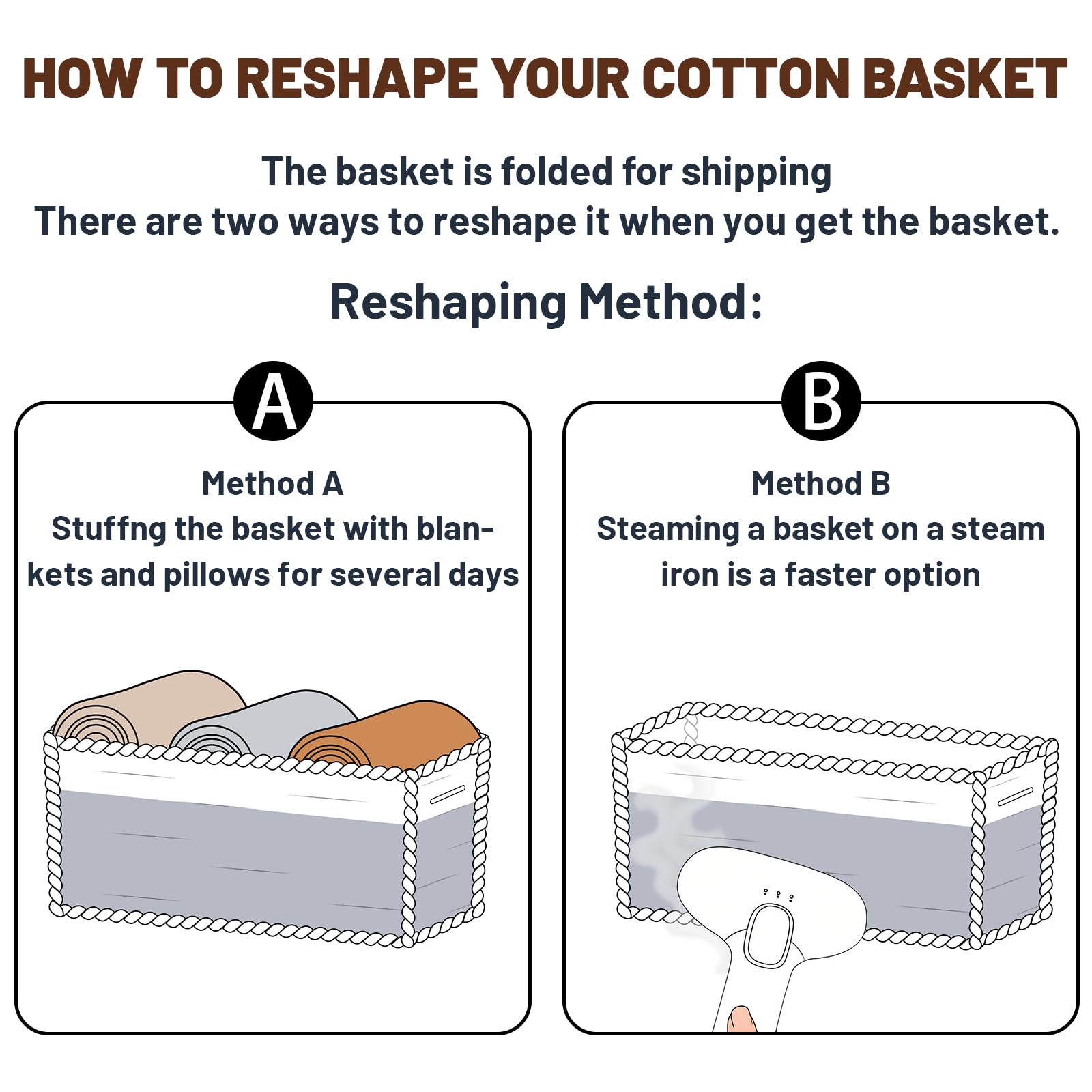 MiniArk natural cotton rope detail highlights soft, odor-free material and handmade craft.