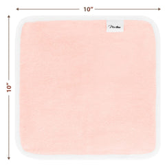 MINIBOO 10x10 inch set image shows multi-use practicality for face towels or wipes.