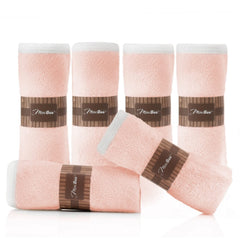 MINIBOO premium baby washcloths soft closeup highlighting plush texture for gentle cleansing.