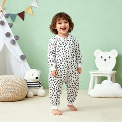Minicoco 0.5 tog sleep sack on night-time sleeper for cool nights.