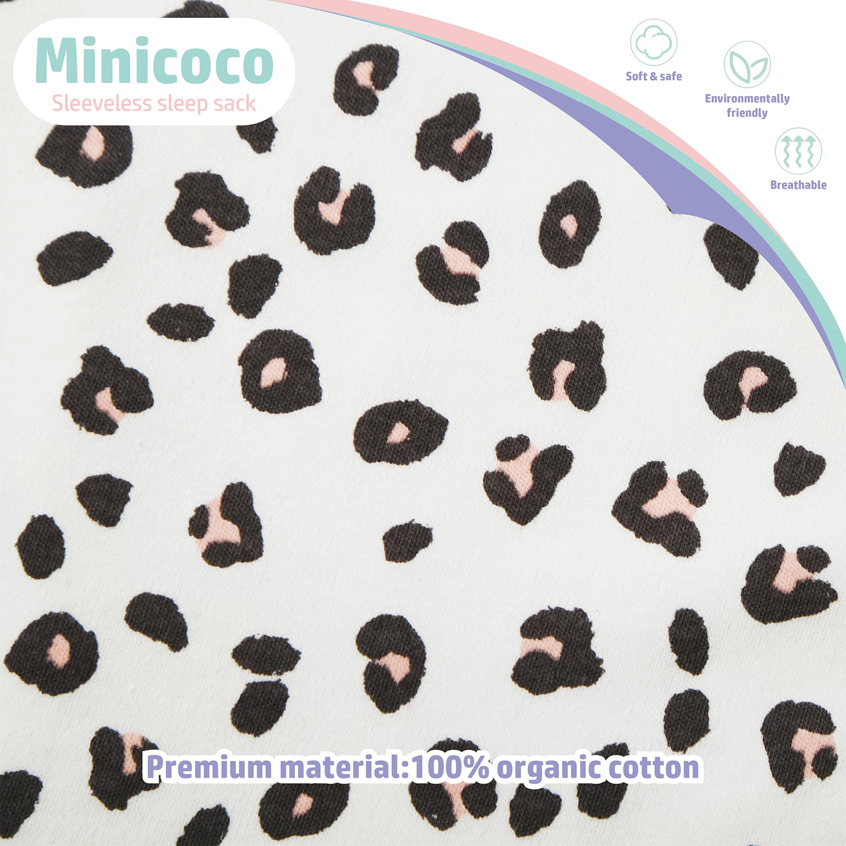 Minicoco ages 9-36 months display highlights versatile sizing.