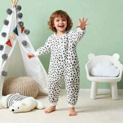Minicoco organic cotton fabric close-up highlights gentle-skin touch for sensitive babies.