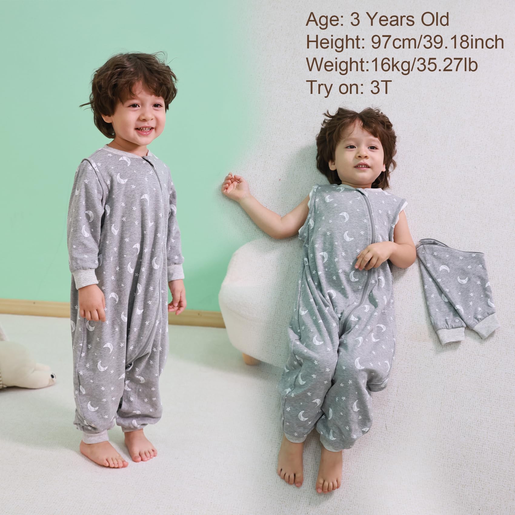Minicoco wearable blanket on infant during nap highlighting cozy flexibility