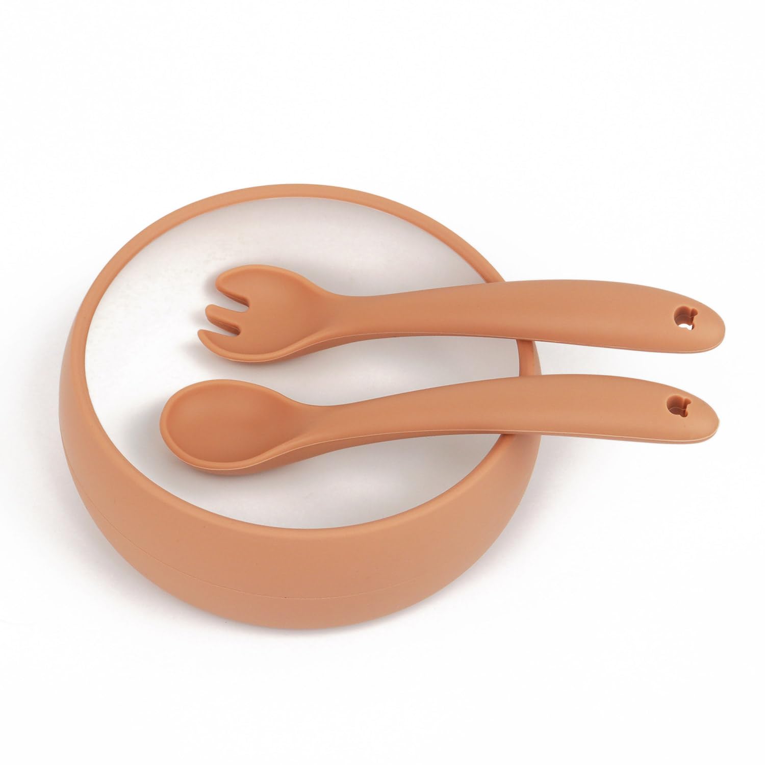 Miniguysa BPA-free toddler utensils are dishwasher safe for easy cleaning