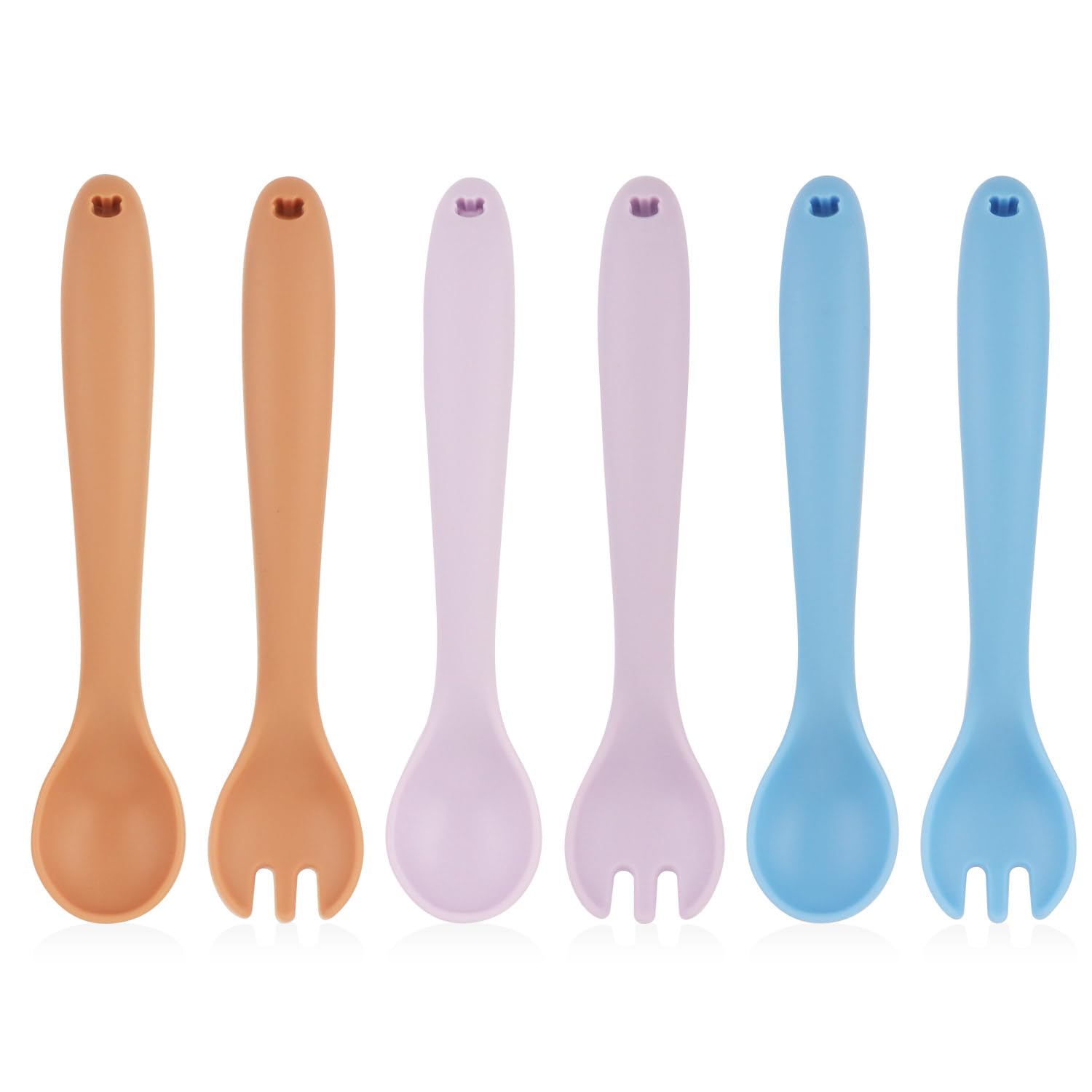 Miniguysa self-feeding utensils encourage grip development and meal-time confidence