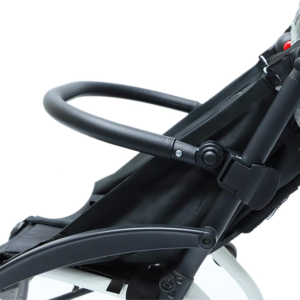 MINILUJIA BBZ YOYO bumper bar front view shows soft leather grip for comfortable arms.