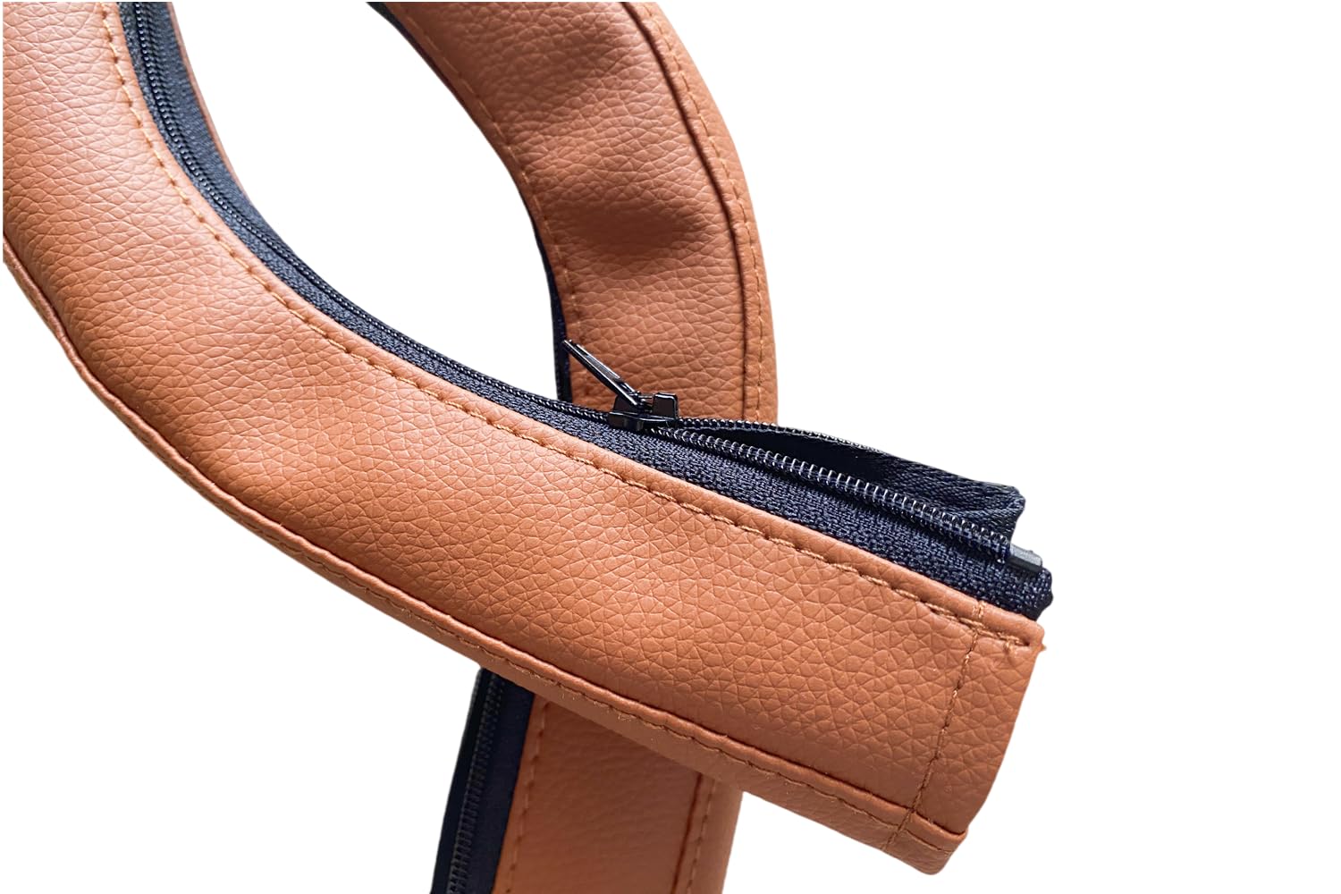 MINILUJIA brown cover on Uppababy Vista adds a luxurious, clean feel.