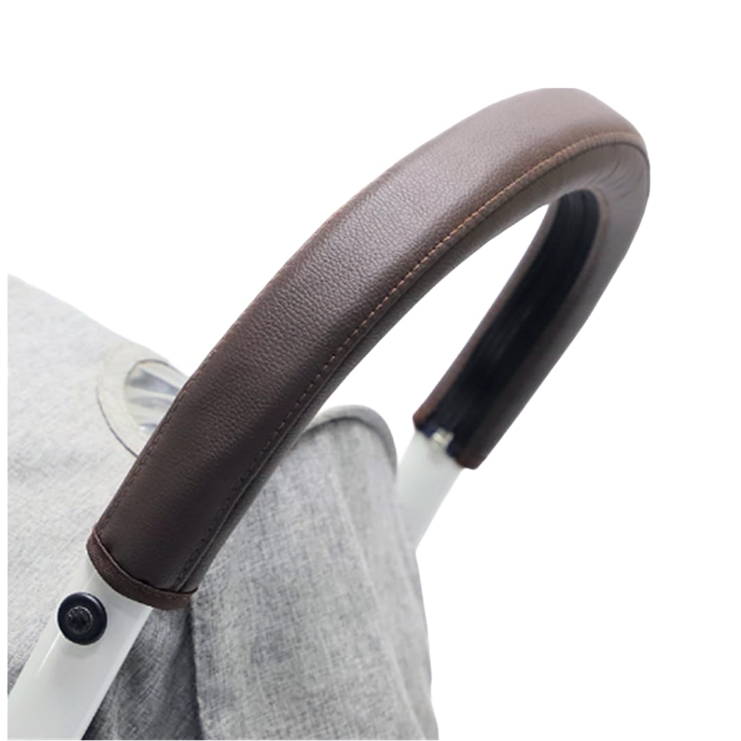 MINILUJIA bumper handlebar sleeve chocolate for Babyzen YOYO adds protection.