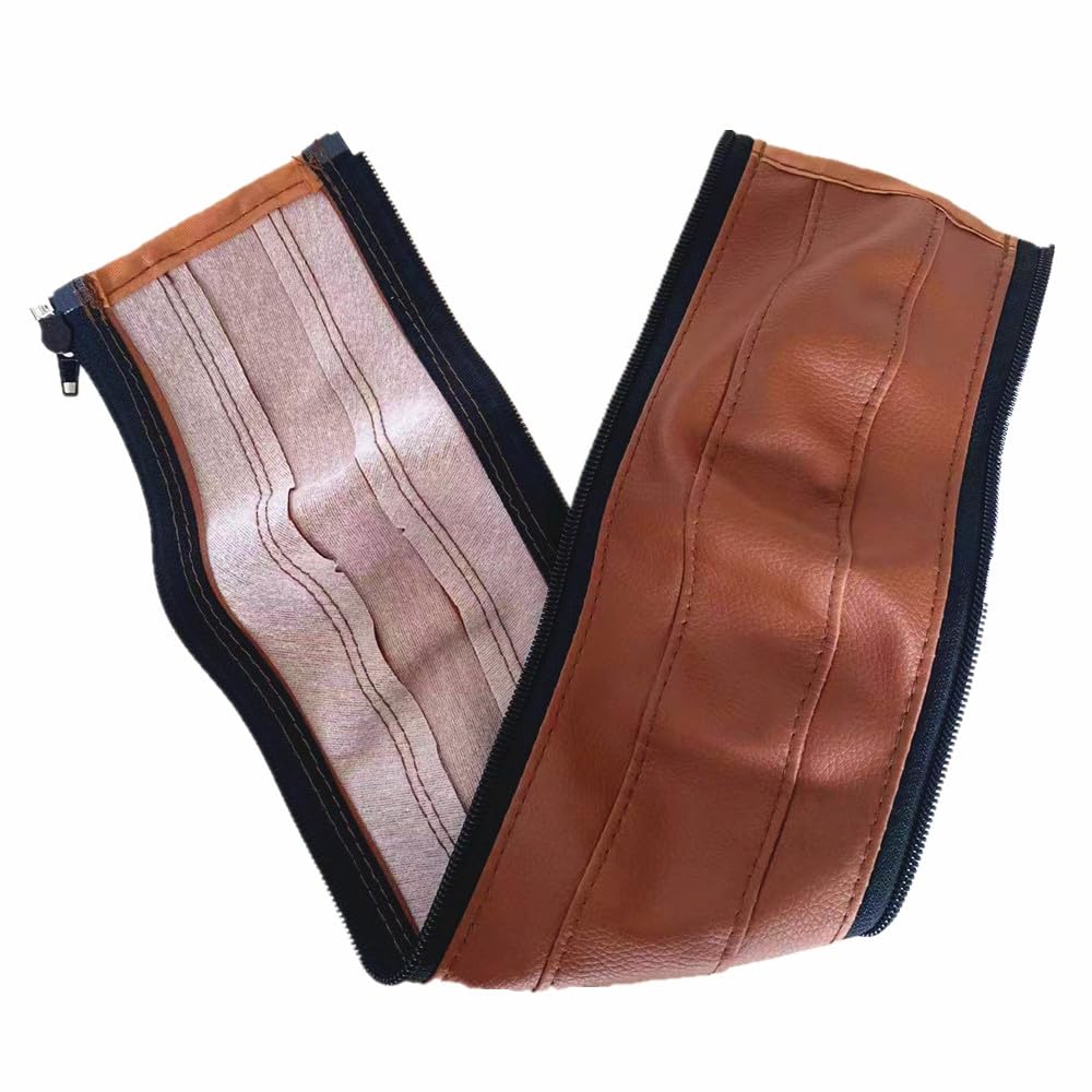MINILUJIA PU leather armrest close-up shows smooth texture and durability