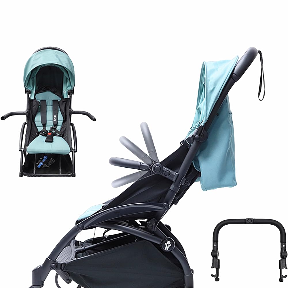 MINILUJIA stroller bumper bar angle adjustment for a customized fit and easy height control