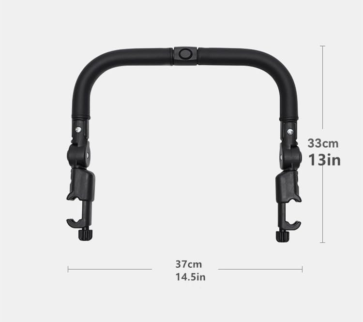 MINILUJIA bumper bar allows toy hanging and anti-lost straps for more interactive rides