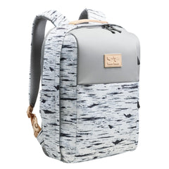 MINIMEIS HERO Backpack Birch front view shows compact storage for daily carry