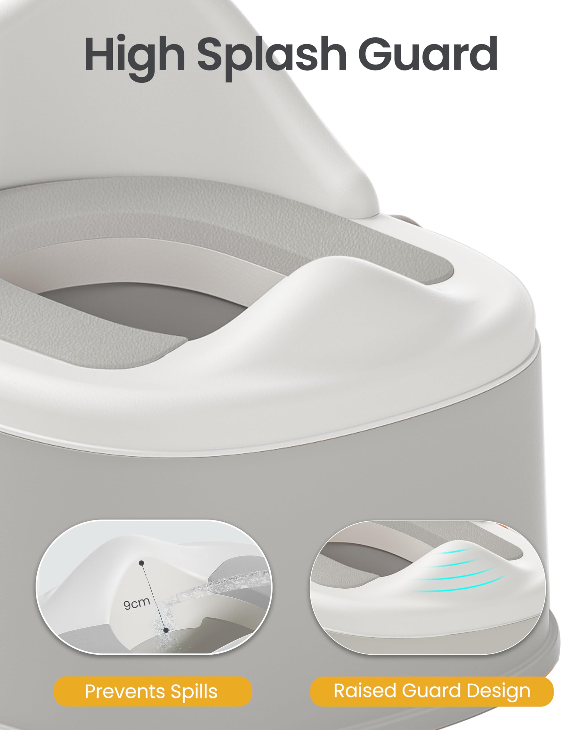 Minimiss potty disposable liners for quick, clean post use cleanup.