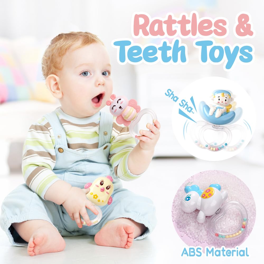 Mini Tudou baby crib mobile remote control enables easy music selection during bedtime.