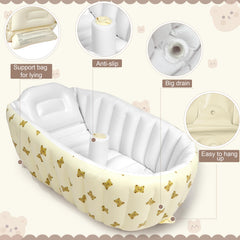 Mink bear tub back support design aids comfortable seated baths