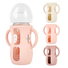 MINMUNJIU bottle sleeve grip-handle enhances secure grip during bottle feeding