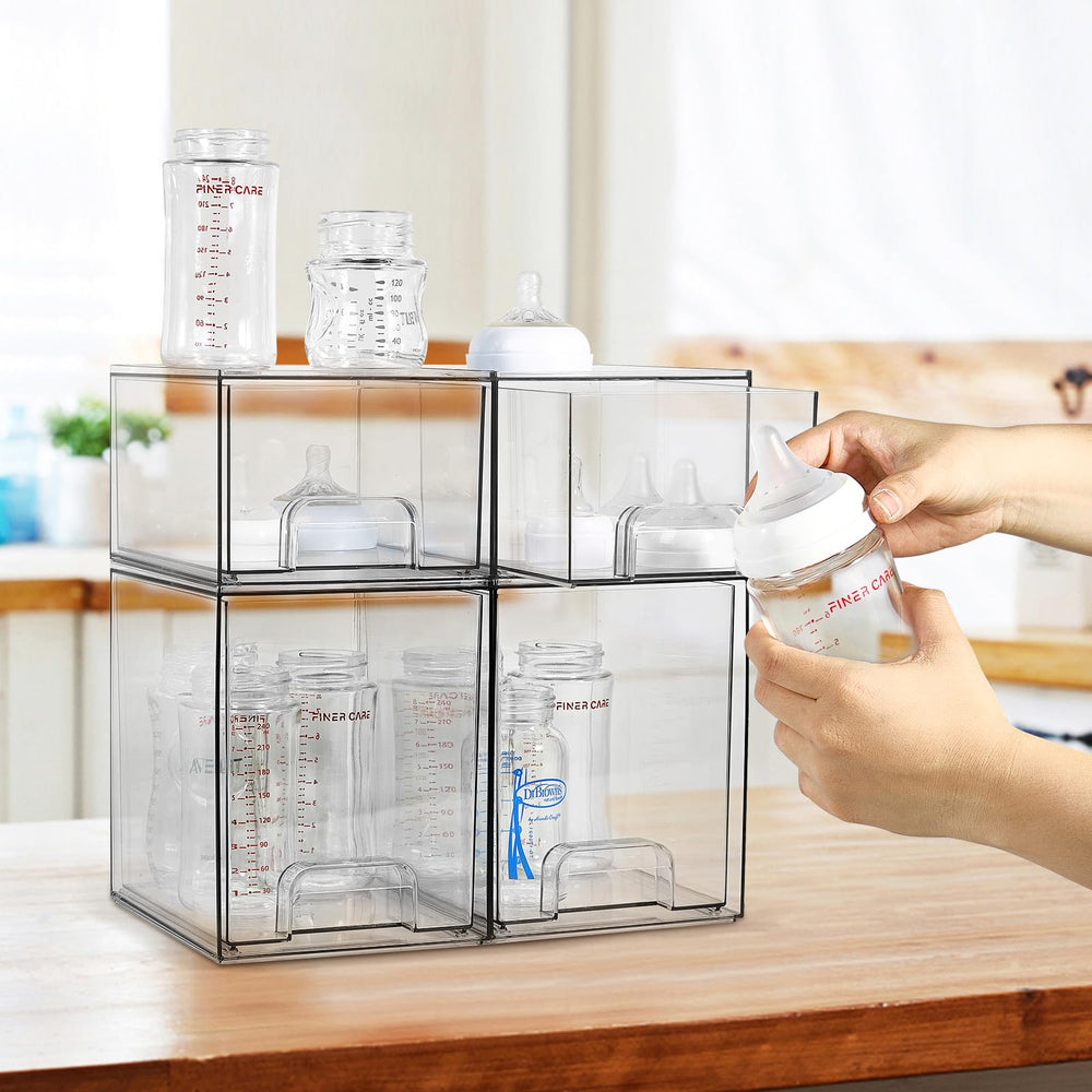MINMUNJIU countertop or cabinet setup keeping feeding essentials within reach