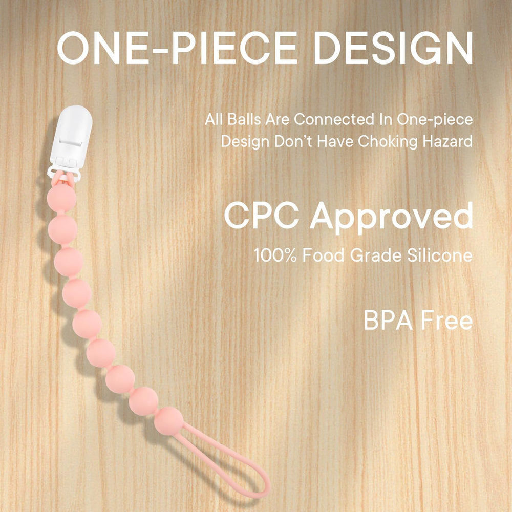 MINMUNJIU pacifier clip washing machine and dishwasher safe for easy cleaning