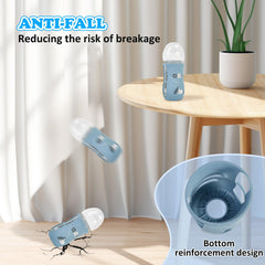 MINMUNJIU silicone sleeve on Philips Avent 8oz bottle with dual-sleeve design for protection.