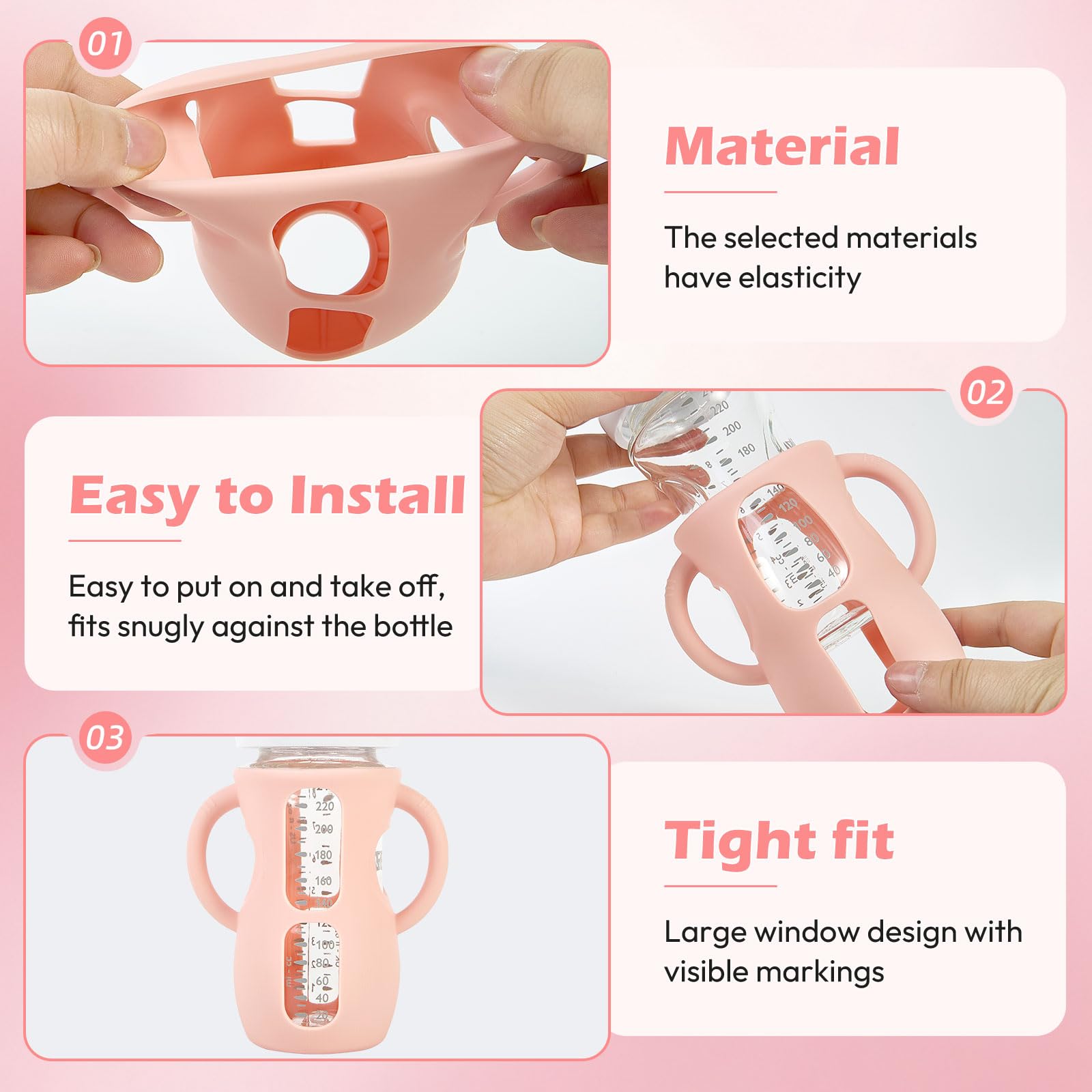 MINMUNJIU thermal-insulation sleeve helps maintain milk temperature during warming