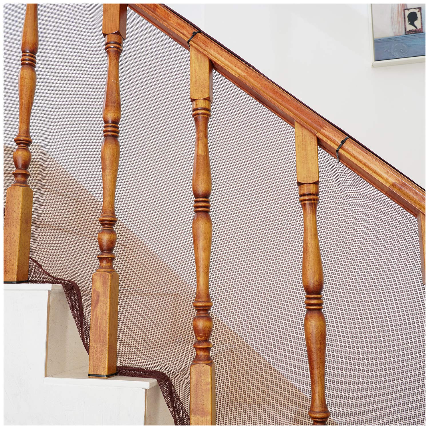 Minne Baby banister guard durable waterproof material for long lasting family use