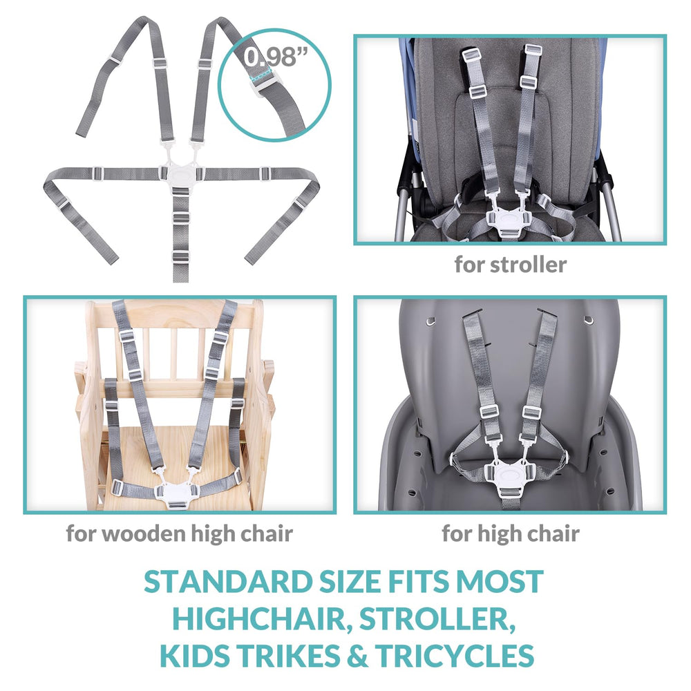 Minne Baby secure-buckle emphasizes adult-friendly yet child-resistant release.