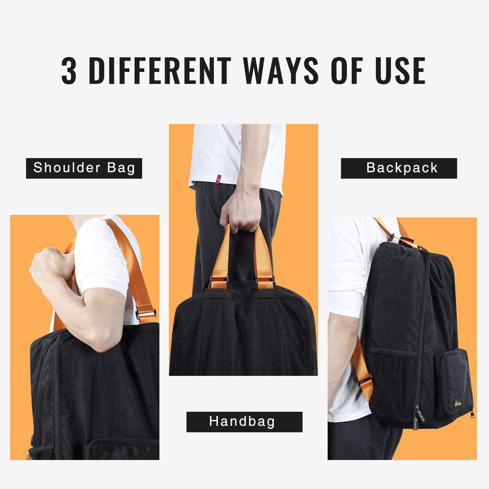 Minne Baby stroller travel bag open dimensions highlight roomy space for GB Pockit.