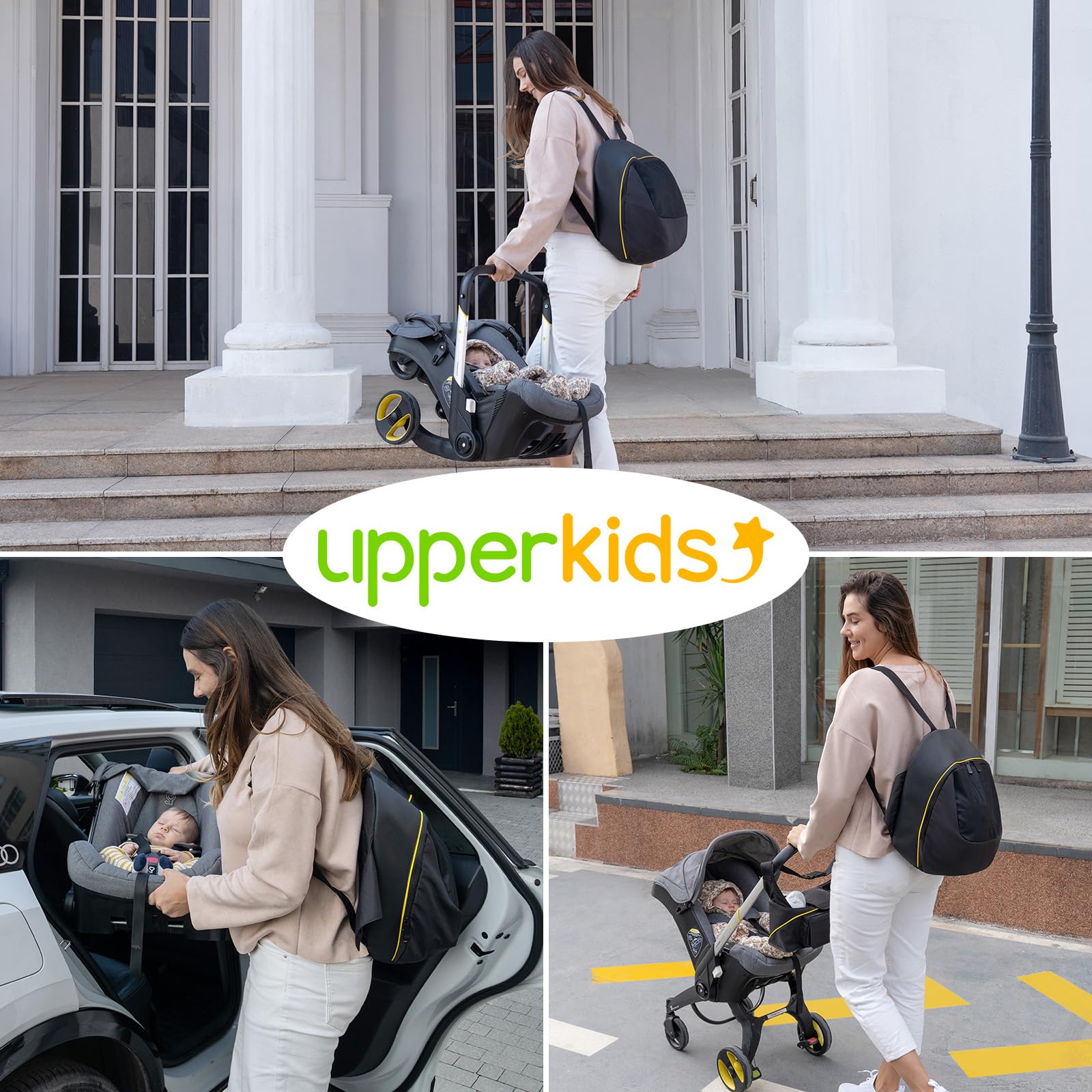Minne Baby Upperkids storage bag doubles as a mommy bag for daily outings